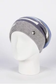 Колпак шапка Weaving-designe Радуга цвет Голубой