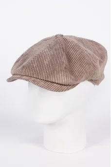Кепка восьмиклинка MONOMAKH 35-3717 цвет Бежевый размер 58