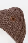 Шапка с отворотом Ferz Агент цвет Коричневый