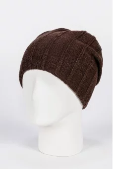 Шапка с защипом Ferz Альберт цвет Коричневый
