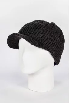 Шапка с козырьком Trend Камелот цвет Антрацит размер 57-59