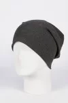 Колпак шапка SAYA EMBRA Кашкорсе "шелк" цвет Серый темный