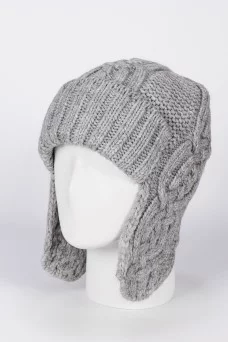 Шапка ушанка Trend Матис цвет Серый размер 56-58