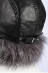 Ушанка Darga Hats 35 цвет Серый темный размер 56-57