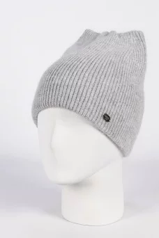Шапка с ушками Ferz Багира цвет Серый светлый