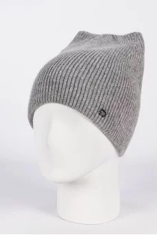 Шапка с ушками Ferz Багира цвет Серый