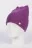 Шапка с ушками Ferz Багира цвет Фиолетовый светлый