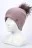 Колпак шапка Weaving-designe Виталина цвет Пудровый