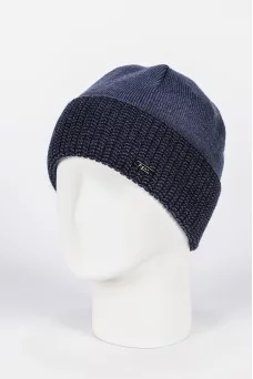 Шапка с отворотом Ferz Арсенал цвет Джинсовый