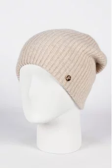 Шапка с защипом Ferz Барбара цвет Жемчужный