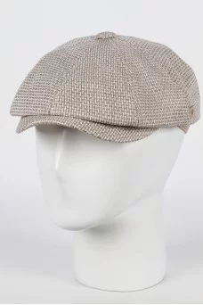 Кепка восьмиклинка Starkoff Ажур цвет Бежевый размер 59