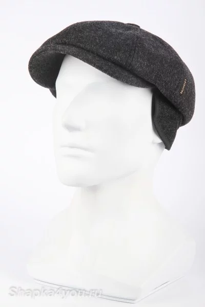 Кепка восьмиклинка Landmark 85-Эр цвет Черный угольный размер 57 Кепка восьмиклинка Landmark 85-Эр цвет Черный угольный размер 57