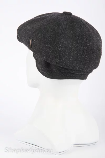 Кепка восьмиклинка Landmark 85-Эр цвет Черный угольный размер 57 Кепка восьмиклинка Landmark 85-Эр цвет Черный угольный размер 57