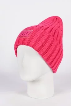 Шапка с отворотом Ferz Глэдис цвет Фуксия