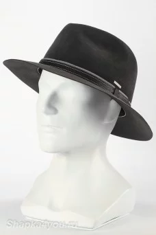 Шляпа с широкими полями Pierre Cardin  цвет Серый темный размер L