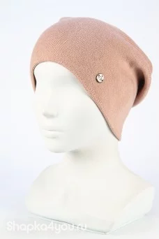 Колпак шапка Junberg Натали цвет Розовый пудровый