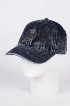 Бейсболка BM124128 варенка URBANPEAK син тем 57 59 100% х/б