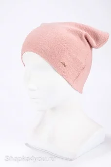 Колпак шапка Junberg Эвелина цвет Розовый пудровый