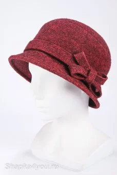 Шляпа с узкими полями Siringa  цвет Бордовый размер 58