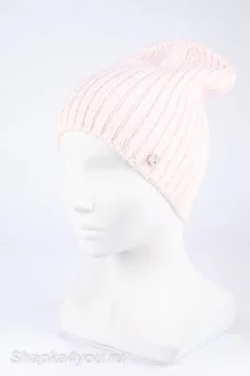 Колпак шапка Ferz Мария цвет Розовый светлый