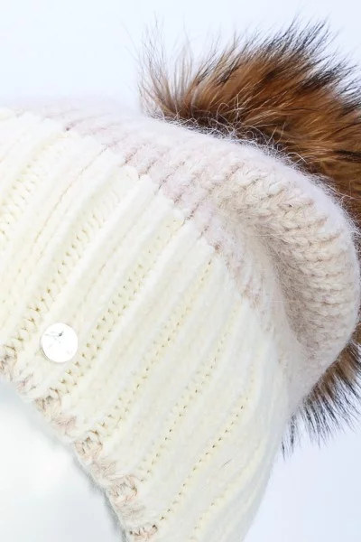 Комплект (шапка и шарф) Junberg Медисон цвет Молочный