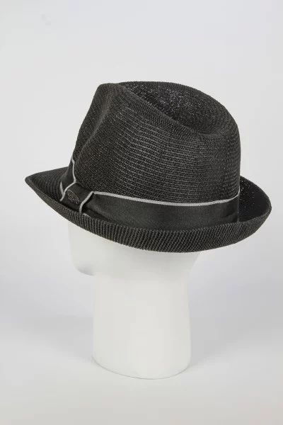 Шляпа соломенная Nazarkov Трилби цвет Чёрный размер UNI