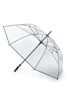 Зонт трость Fulton Clearview цвет Серый светлый