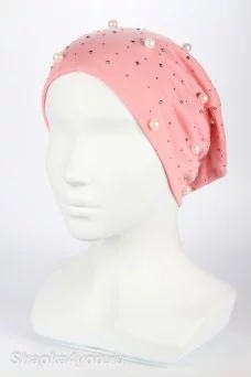 Колпак удлинённый шапка PRC  цвет Розовый яркий