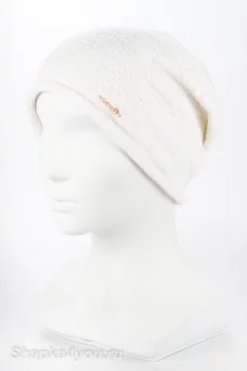 Колпак удлинённый шапка Canoe SANTA цвет Белый