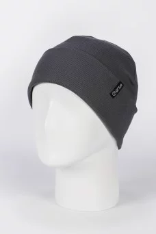 Шапка с отворотом OlSen №83 цвет Графит тёмный 033