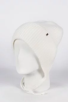 Шапка чепчик Ferz Исландия цвет Белый