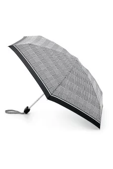 Зонт 5 сложений Fulton Tiny цвет Черно-белый