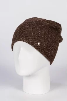 Шапка Ferz Конфетти цвет Коричневый