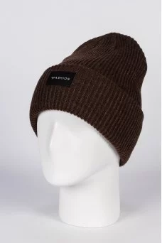 Шапка с отворотом Ferz Тренд цвет Коричневый