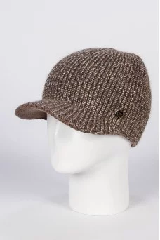 Шапка с козырьком Ferz Фрея цвет Коричневый