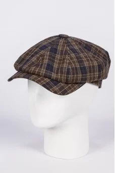 Кепка британка Fredrikson 3092 цвет Сине-коричневый размер 56