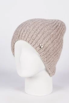 Шапка Ferz Габи цвет Жемчужный