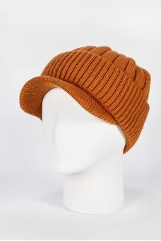 Шапка с козырьком Trend Камелот цвет Терракотовый размер 57-59