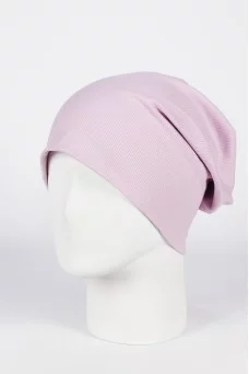 Колпак шапка SAYA EMBRA Кашкорсе "шелк" цвет Сиреневый светлый