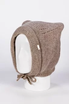 Шапка чепчик Ferz Баккара цвет Бежевый тёмный