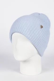 Шапка с отворотом Ferz Лимари цвет Голубой