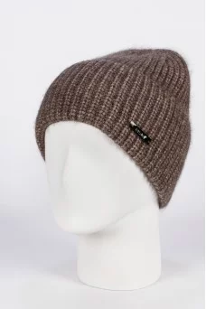 Шапка с отворотом Ferz Алмаз цвет Коричневый