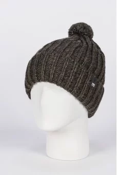 Шапка с помпоном Ferz Гарри цвет Хаки темный