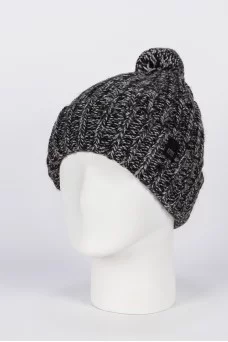 Шапка с помпоном Ferz Гарри цвет Серый темный