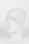 Шапка с отворотом Ferz Ева цвет Белый