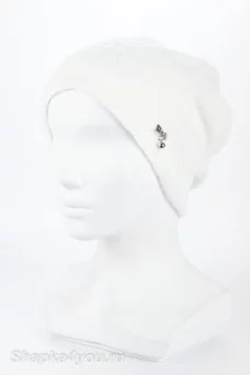 Шапка по голове Noryalli  цвет Белый