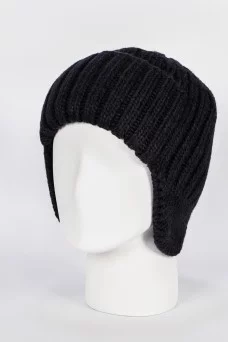 Шапка ушанка Trend Лорд цвет Сине-черный размер 57-59