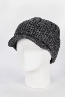 Бейсболка муж Trend Камелот фл черный Мел 71%ш-ть 17%акр 12%па