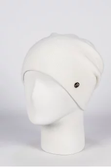Шапка с защипом Ferz Клэр цвет Белый