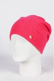 Шапка с защипом Ferz Клэр цвет Фуксия